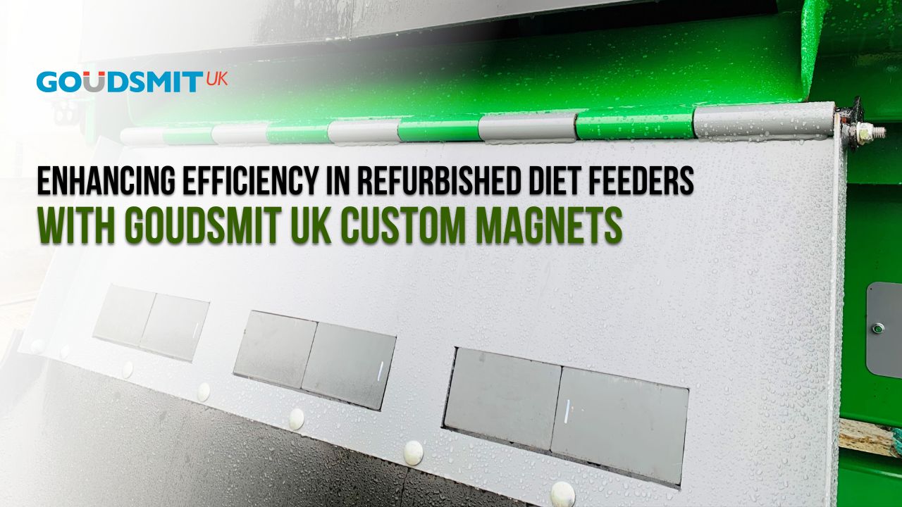 Magnets in diet feeders